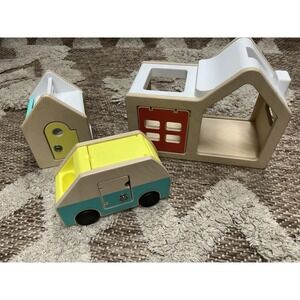 Love Every Wooden Houses And Camper Toy Only